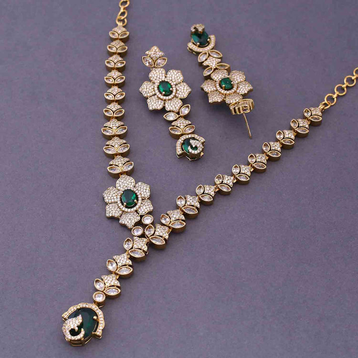 Emerald Cveta Victorian Jewellery Set - New Arrival