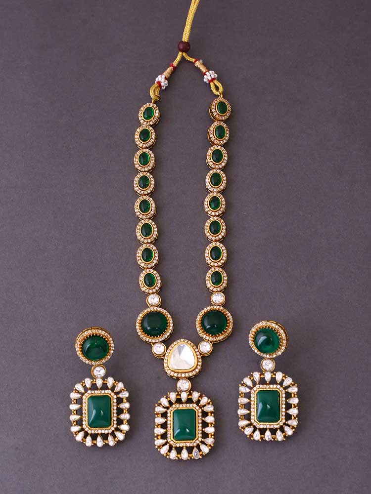 Emerald Daeshim Victorian Jewellery Set - New Arrival
