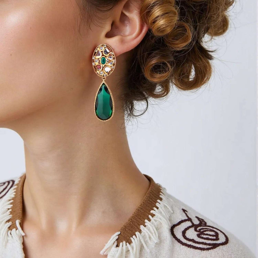 Emerald Daitya Danglers