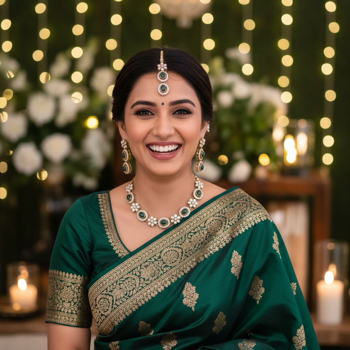 Emerald Darina Victorian Jewellery Set- New Arrival