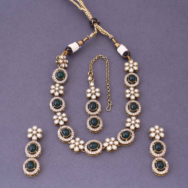 Emerald Darina Victorian Jewellery Set- New Arrival