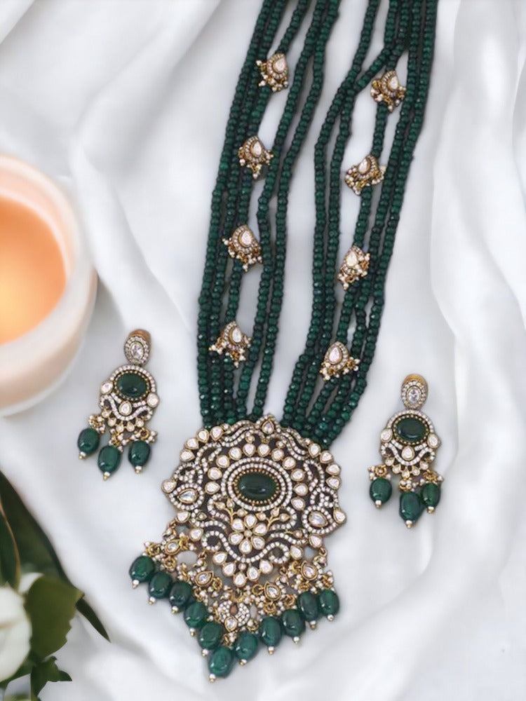 Emerald Darria Jewellery Set
