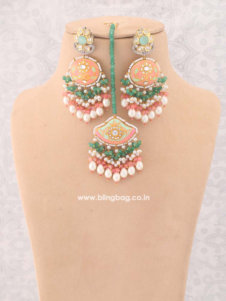 Emerald Dayita Jewellery Set