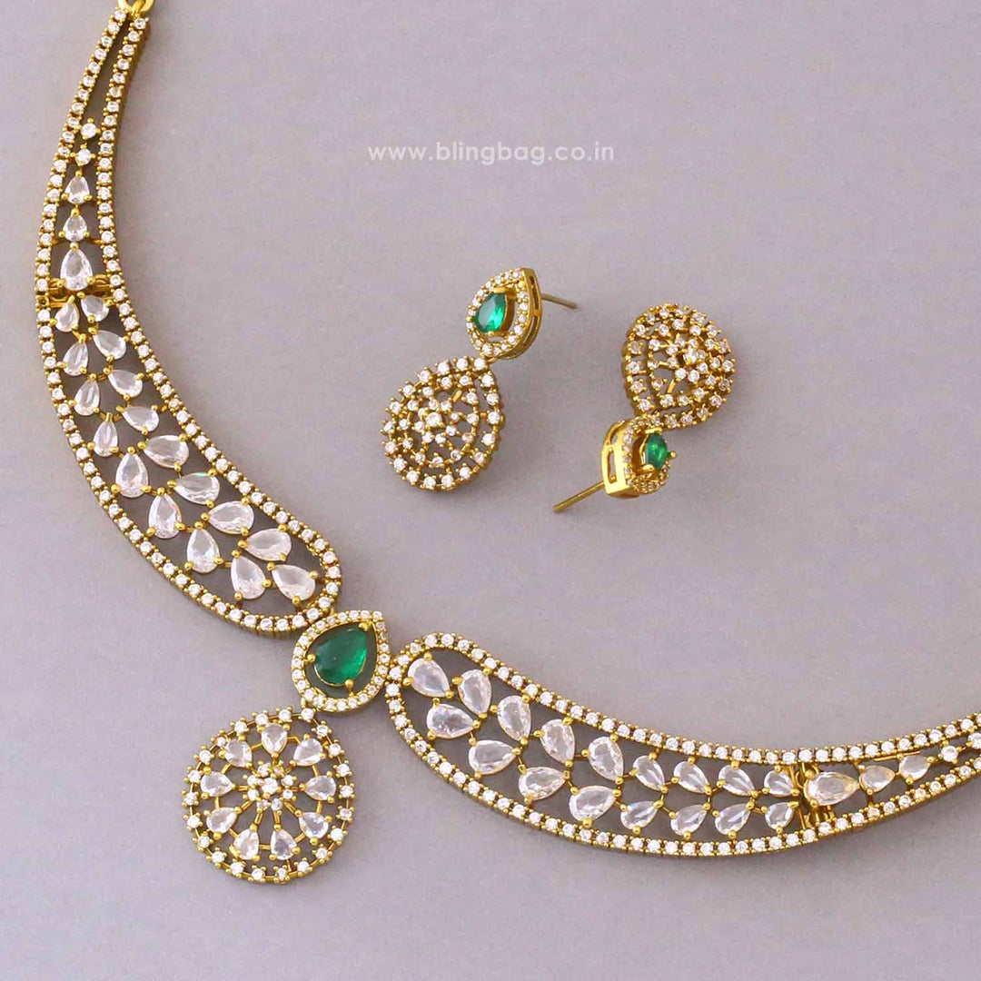 Emerald Edel Victorian Jewellery Set - New Arrival