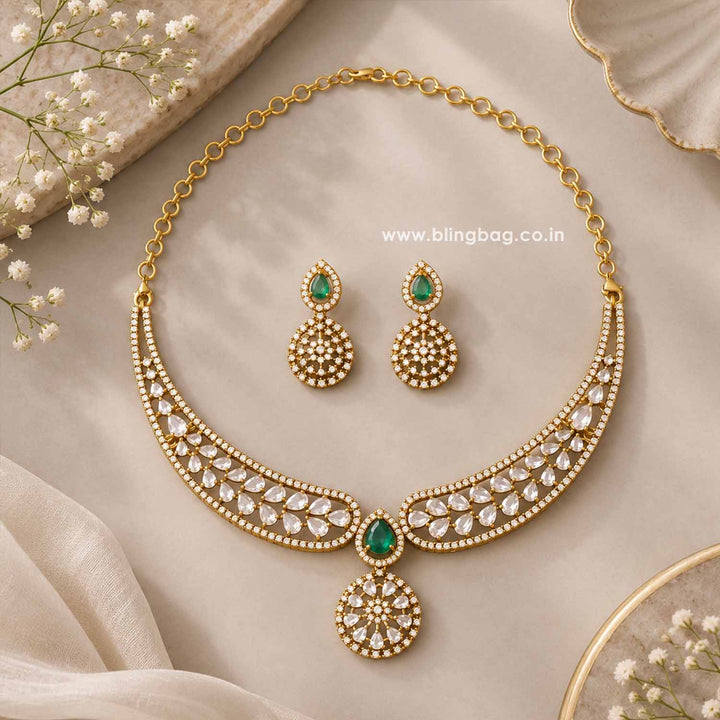 Emerald Edel Victorian Jewellery Set - New Arrival