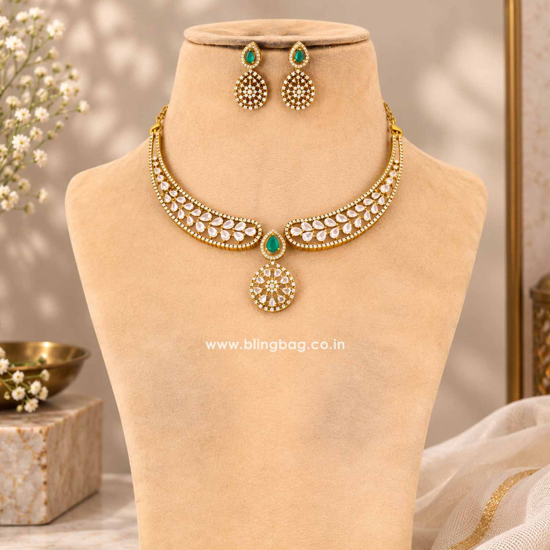 Emerald Edel Victorian Jewellery Set - New Arrival
