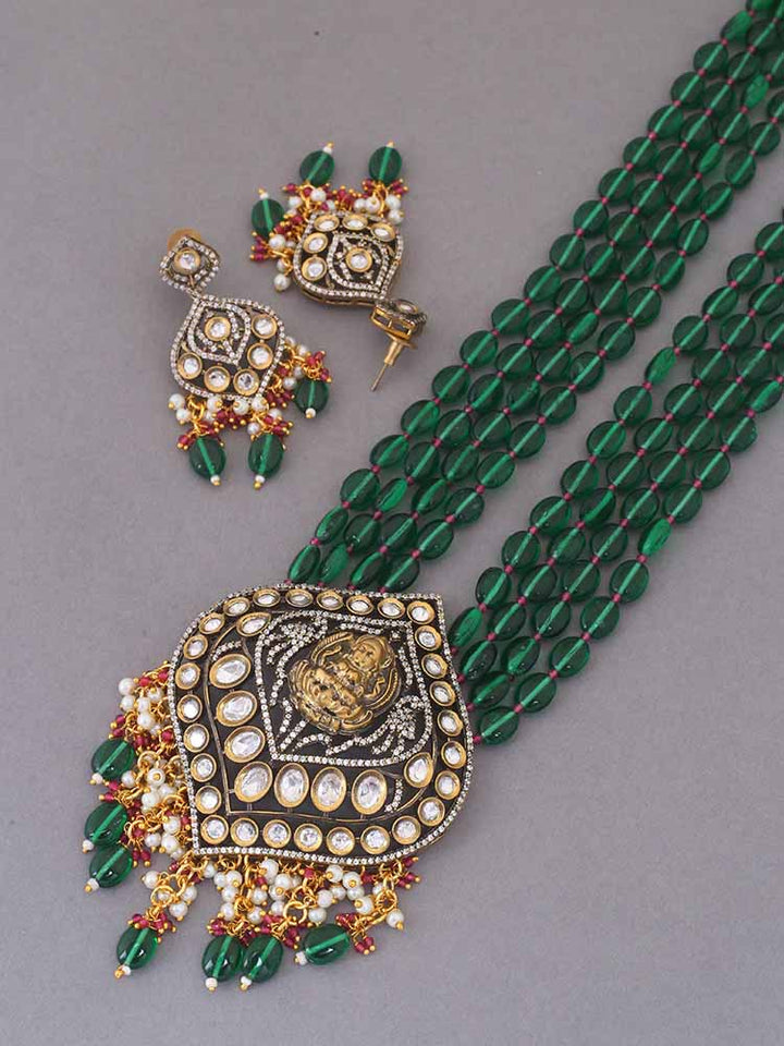 Emerald Edith Jewellery Set