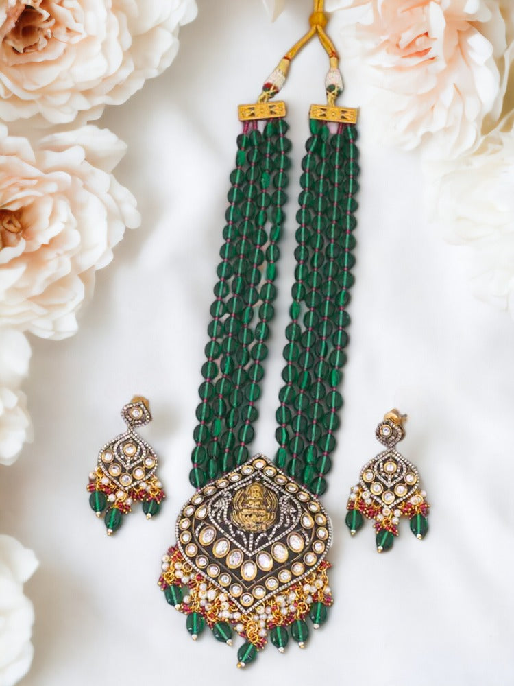 Emerald Edith Jewellery Set