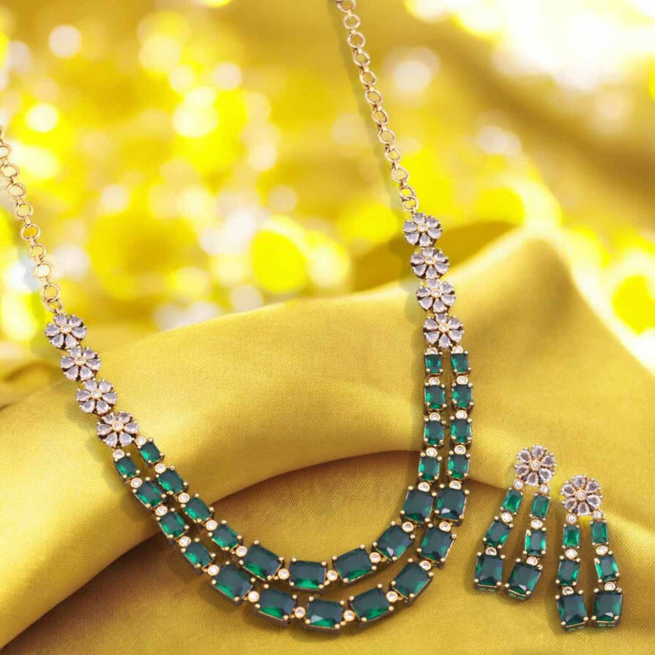 Emerald Elarose Victorian Jewellery Set - New Arrival