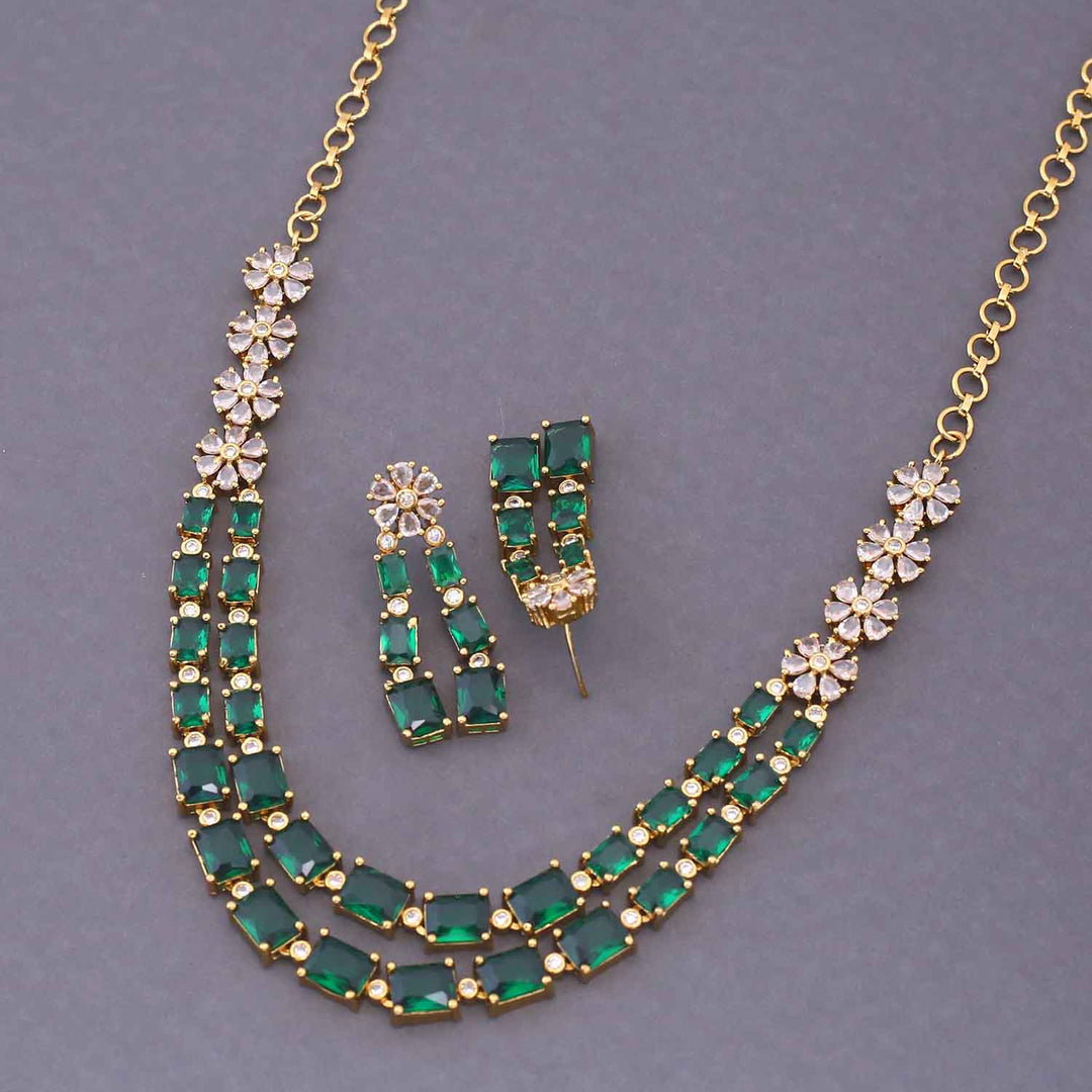 Emerald Elarose Victorian Jewellery Set - New Arrival