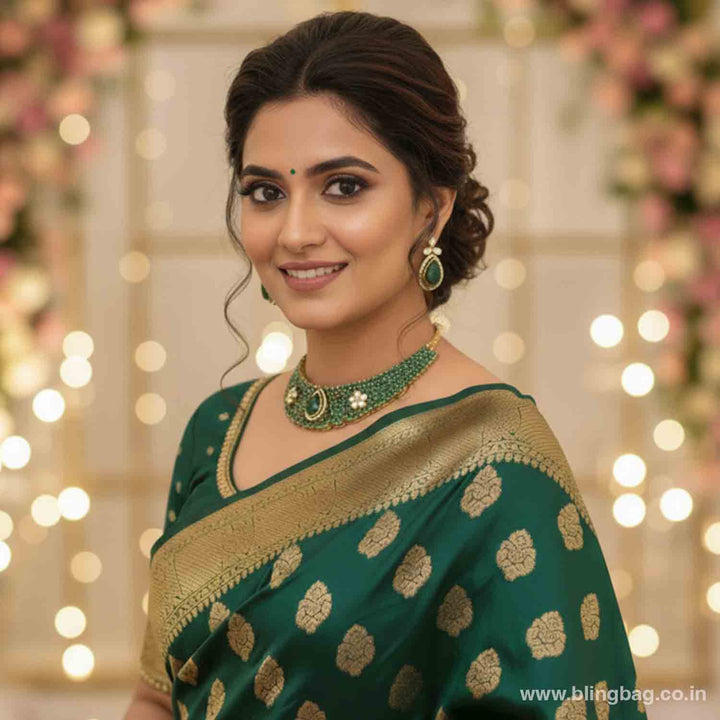 Emerald Elisaie Hasli Victorian Jewellery Set