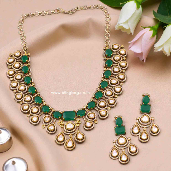 Emerald Elizaveta Victorian Jewellery Set - New Arrival