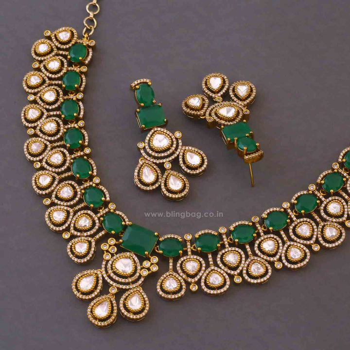 Emerald Elizaveta Victorian Jewellery Set - New Arrival