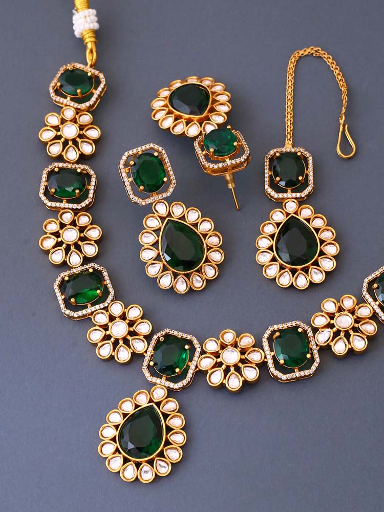 Emerald Eloise Zirconia Jewellery Set