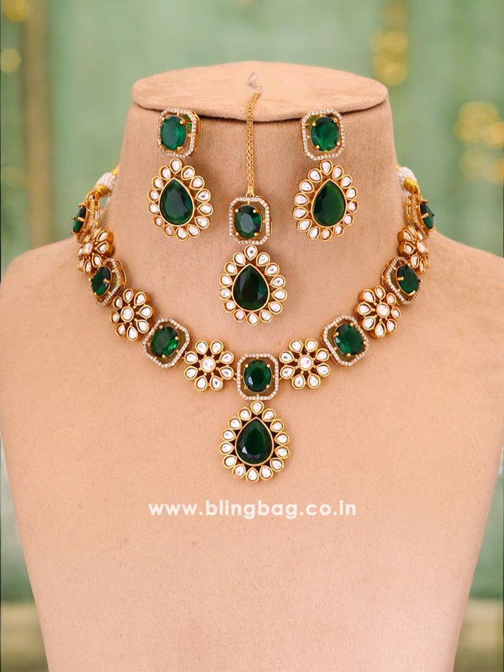 Emerald Eloise Zirconia Jewellery Set