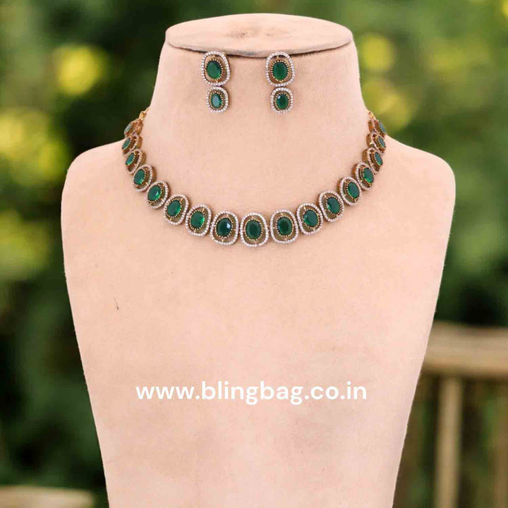 Emerald Emilija Victorian Jewellery Set - New Arrival