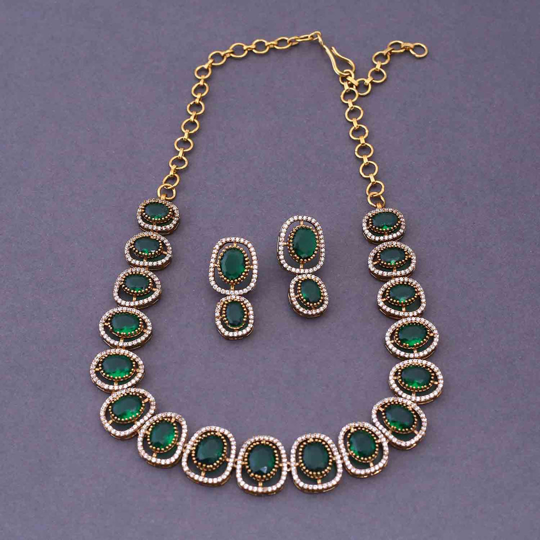 Emerald Emilija Victorian Jewellery Set - New Arrival