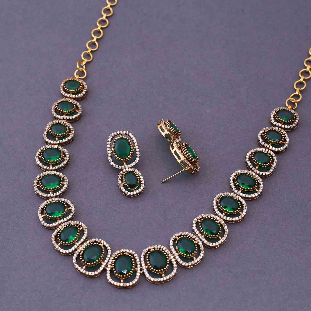 Emerald Emilija Victorian Jewellery Set - New Arrival