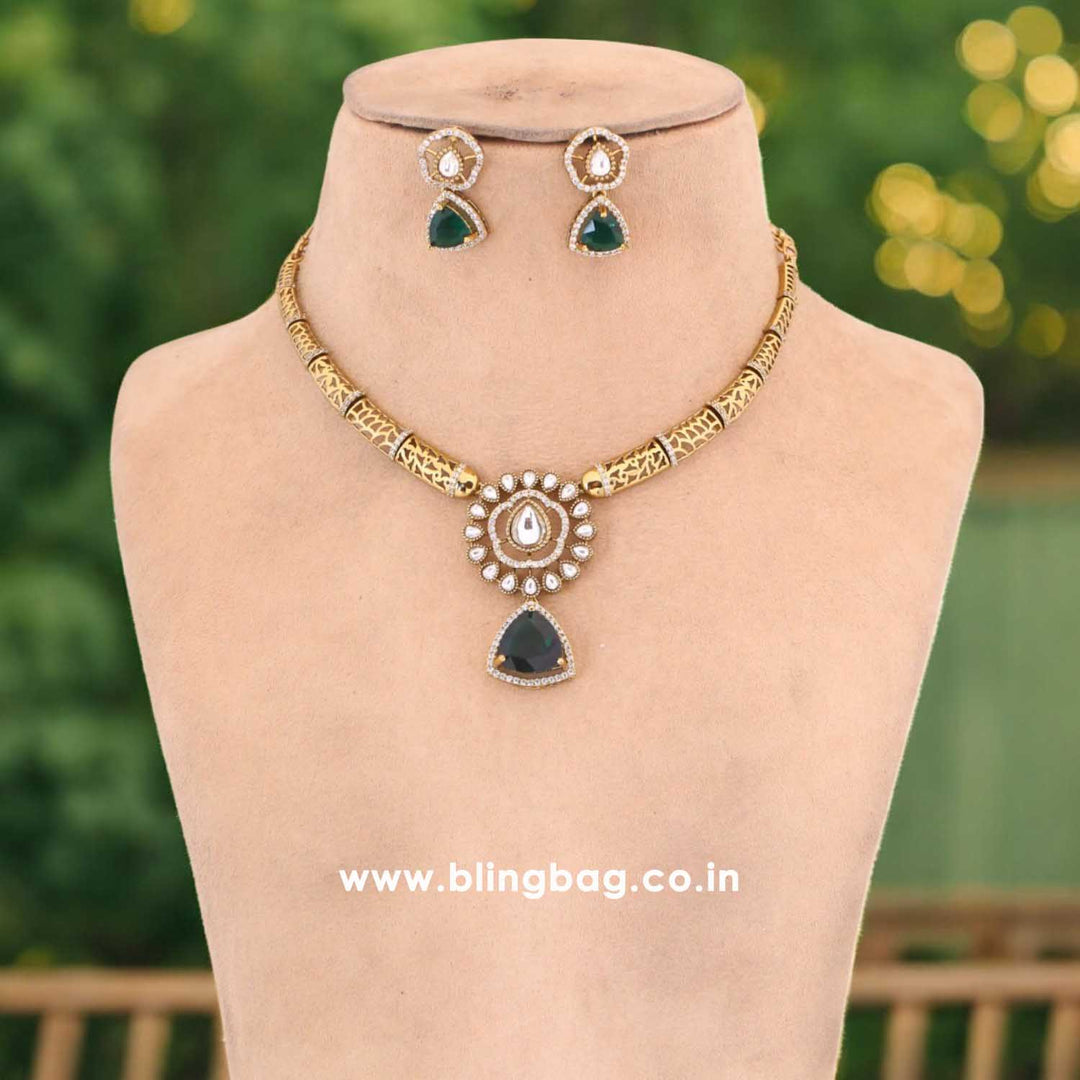 Emerald Emmeline Hasli Victorian Jewellery Set- New Arrival