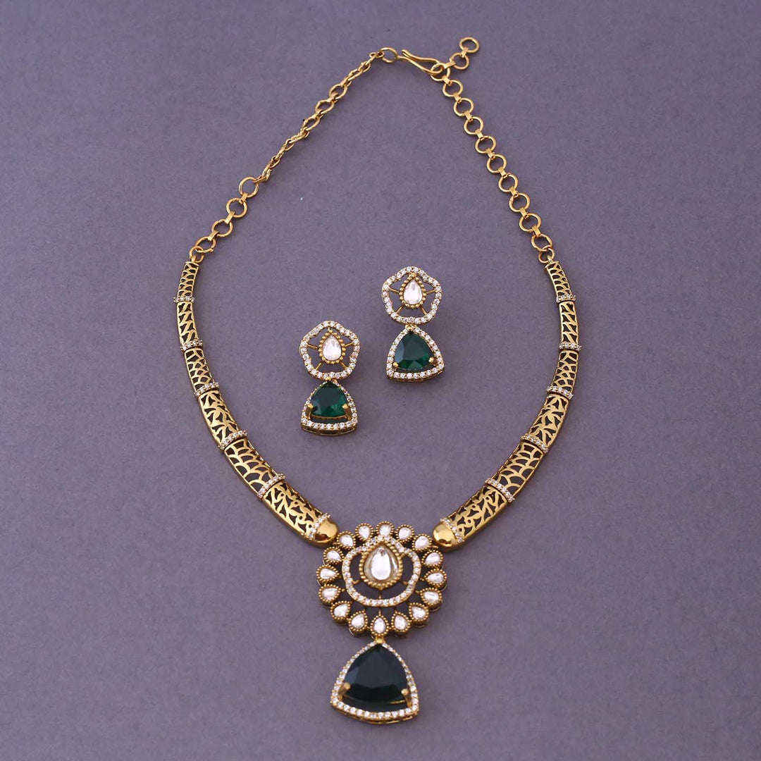 Emerald Emmeline Hasli Victorian Jewellery Set- New Arrival