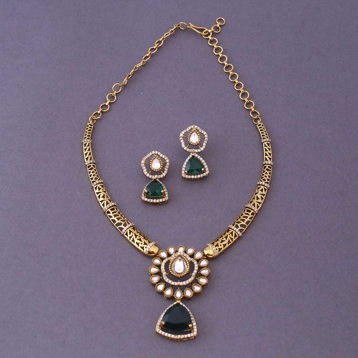 Emerald Emmeline Hasli Victorian Jewellery Set- New Arrival