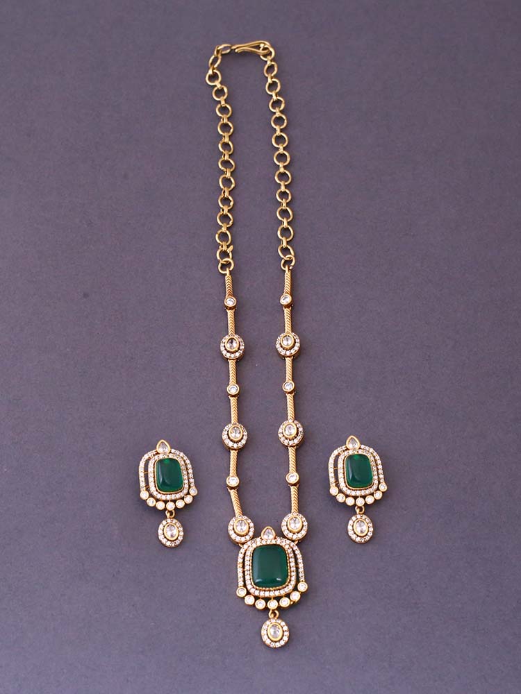 Emerald Erna Victorian Jewellery Set - New Arrival