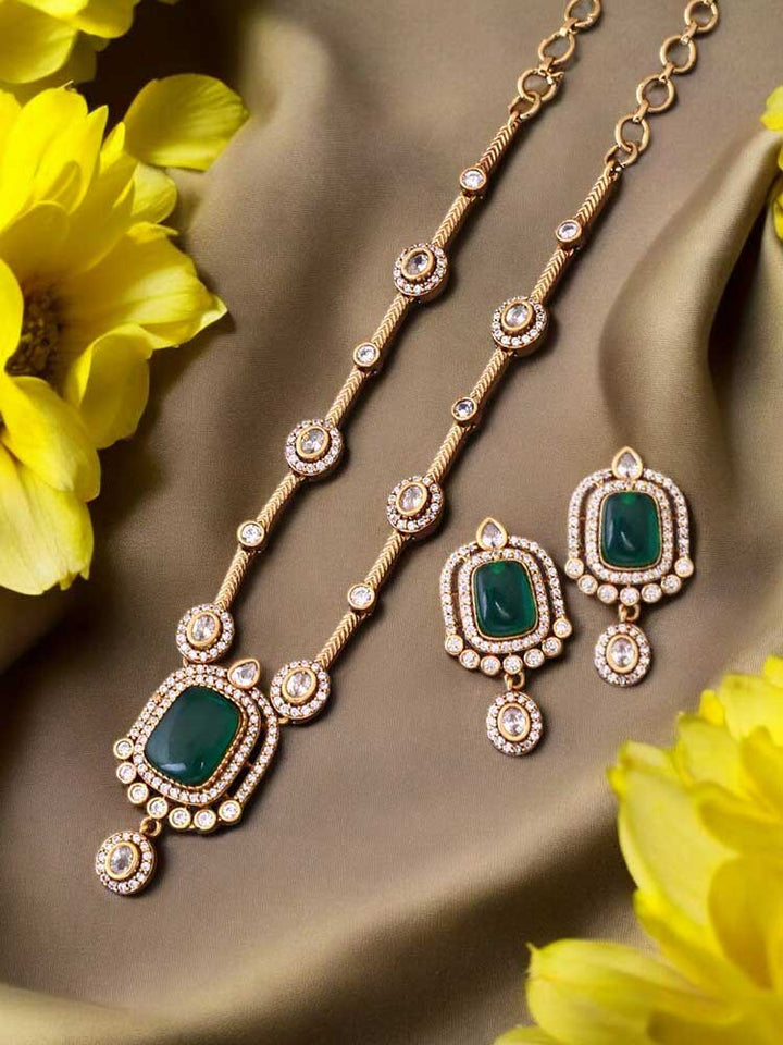 Emerald Erna Victorian Jewellery Set - New Arrival
