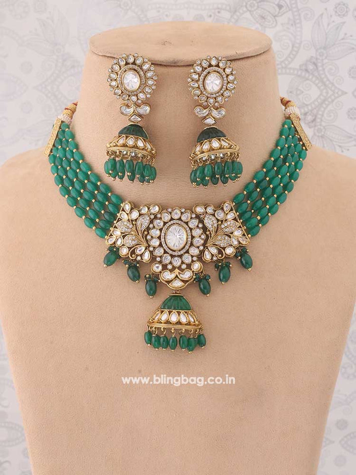 Emerald Estella Jewellery Set