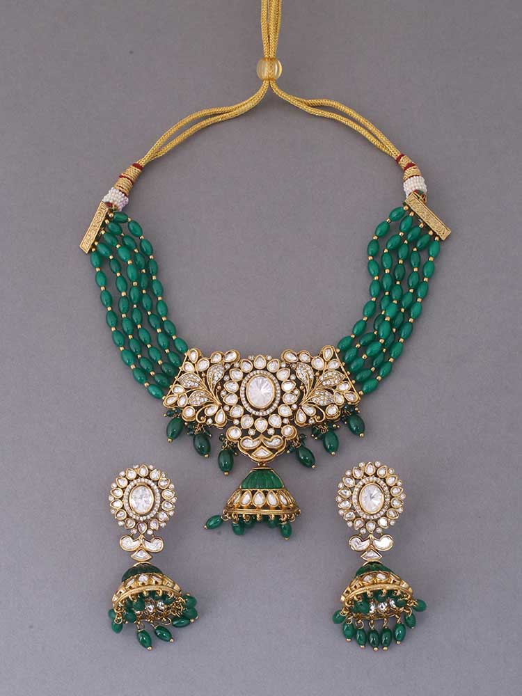 Emerald Estella Jewellery Set
