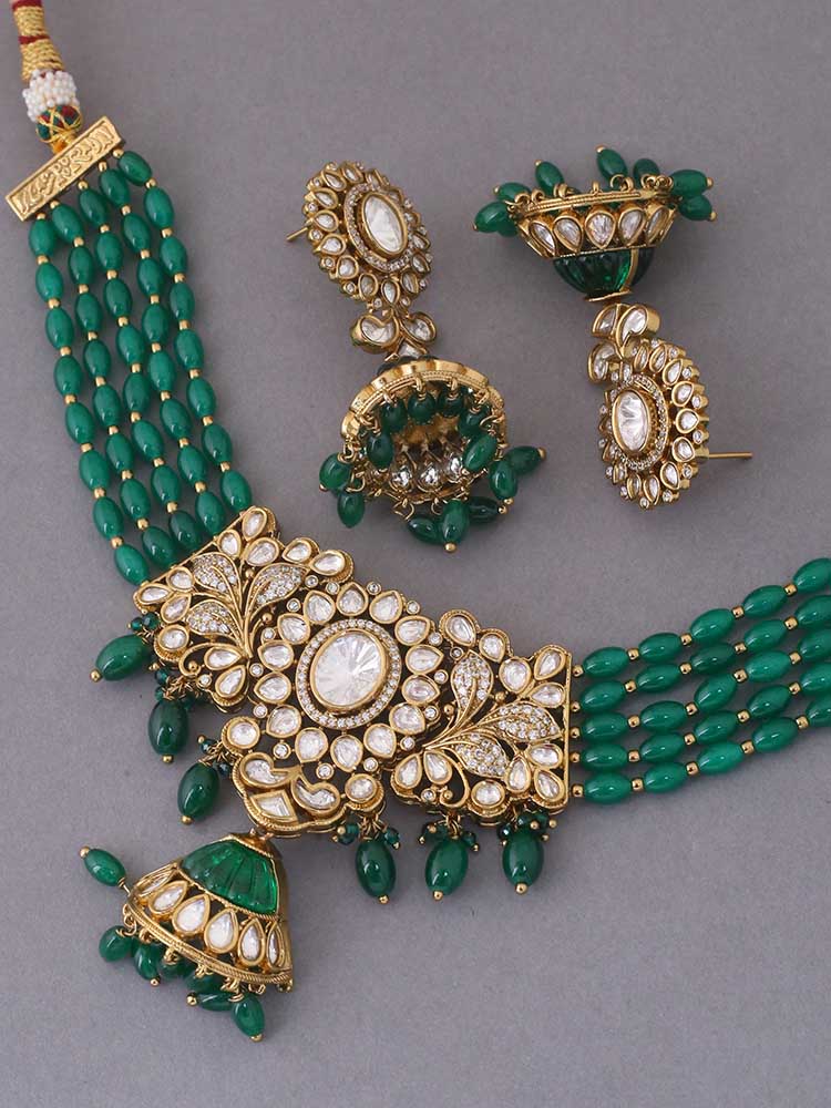Emerald Estella Jewellery Set