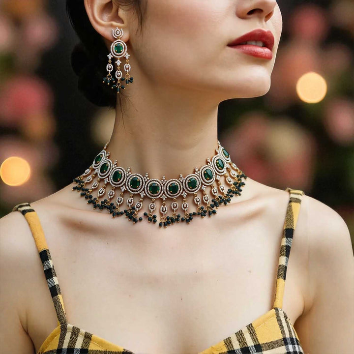 Emerald Ethan Victorian Jewellery Set- New Arrival