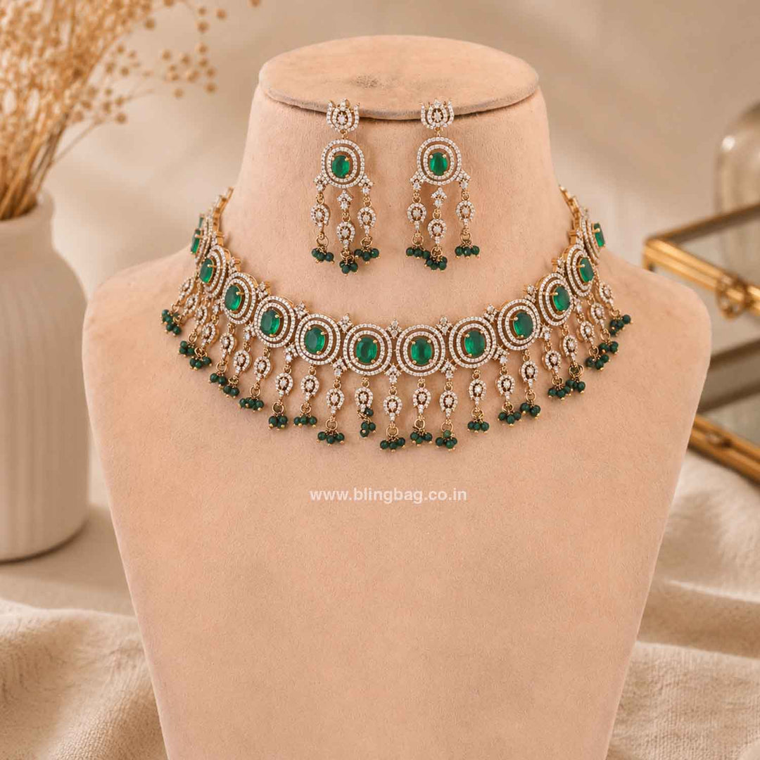 Emerald Ethan Victorian Jewellery Set- New Arrival