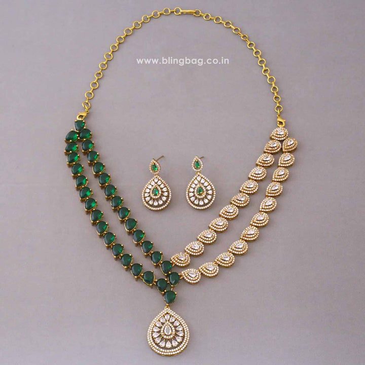 Emerald Evabeth Victorian Jewellery Set - New Arrival