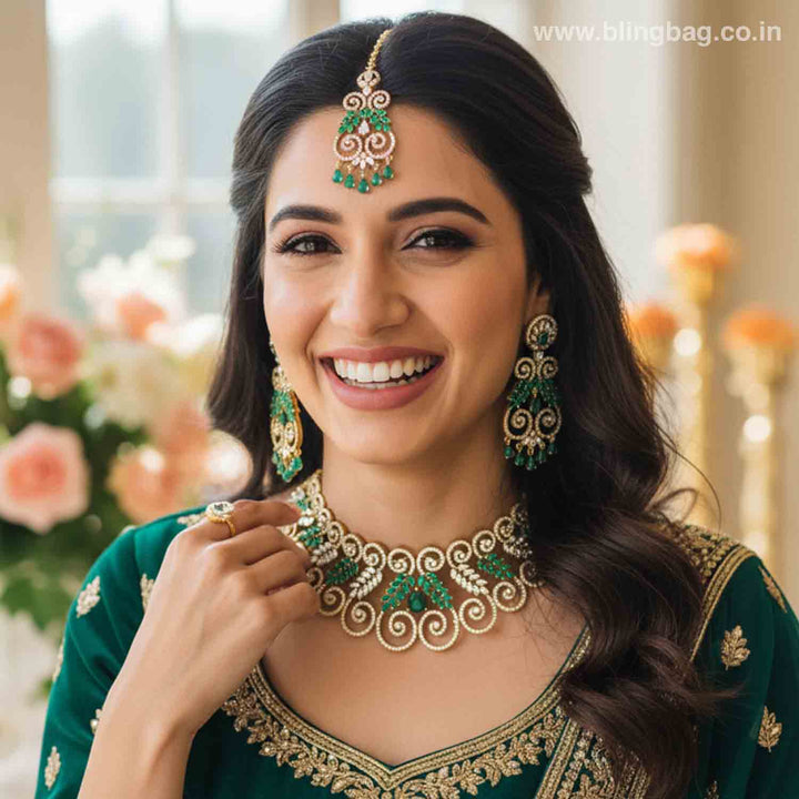 Emerald Evae Victorian Jewellery Set- New Arrivals