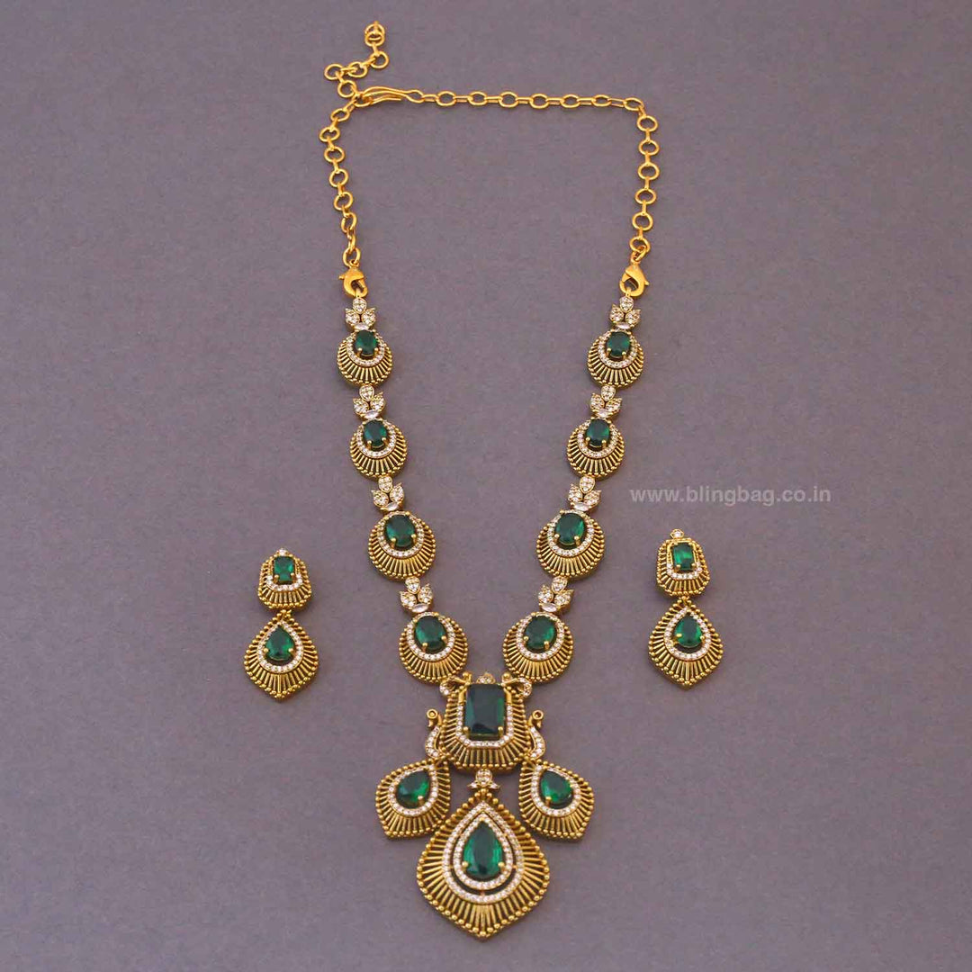 Emerald Evalyn Victorian Jewellery Set- New Arrivals