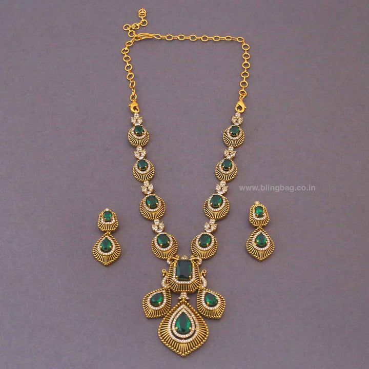 Emerald Evalyn Victorian Jewellery Set- New Arrivals