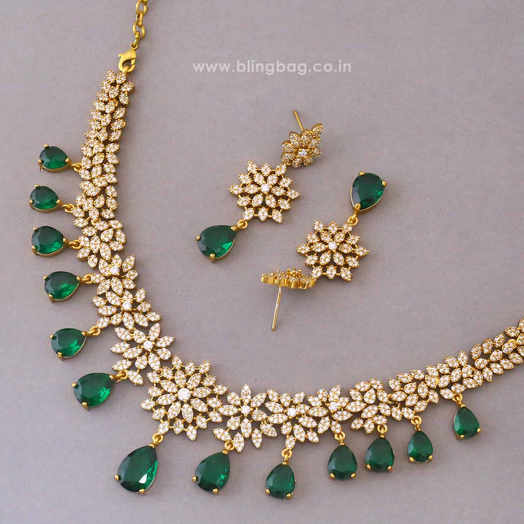 Emerald Evamay Victorian Jewellery Set - New Arrival