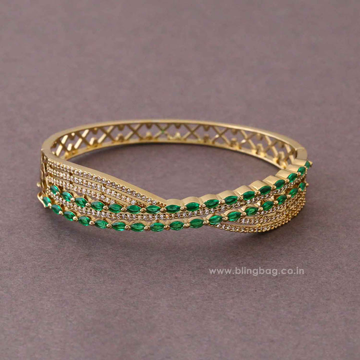 Emerald Evelyn Bracelet