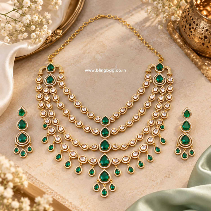 Emerald Evemore Victorian Jewellery Set - New Arrival