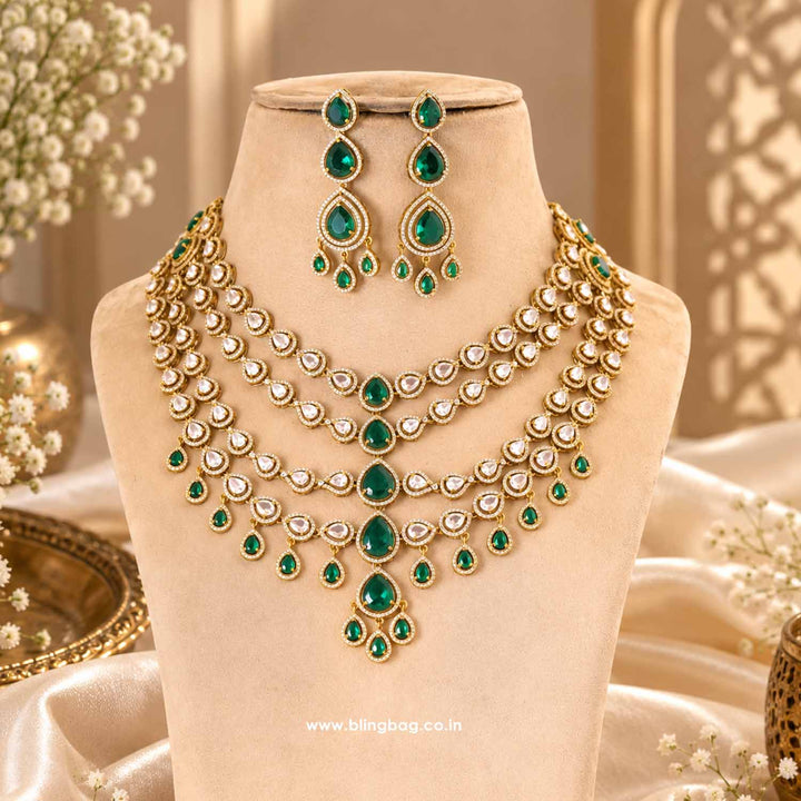 Emerald Evemore Victorian Jewellery Set - New Arrival