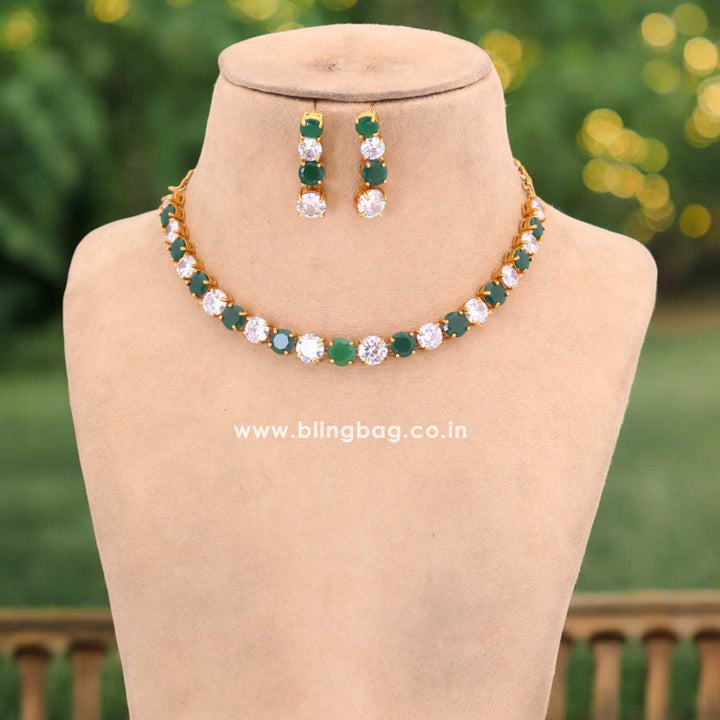 Emerald Fayleen Victorian Jewellery Set - New Arrival