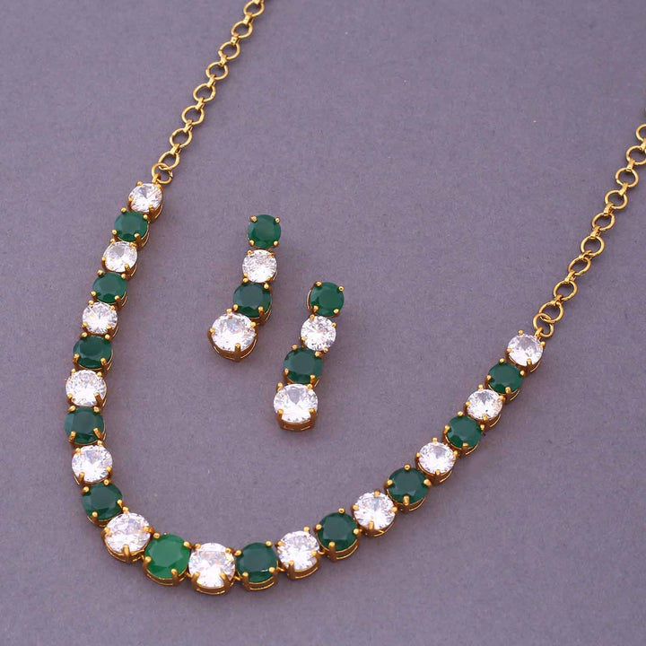 Emerald Fayleen Victorian Jewellery Set - New Arrival