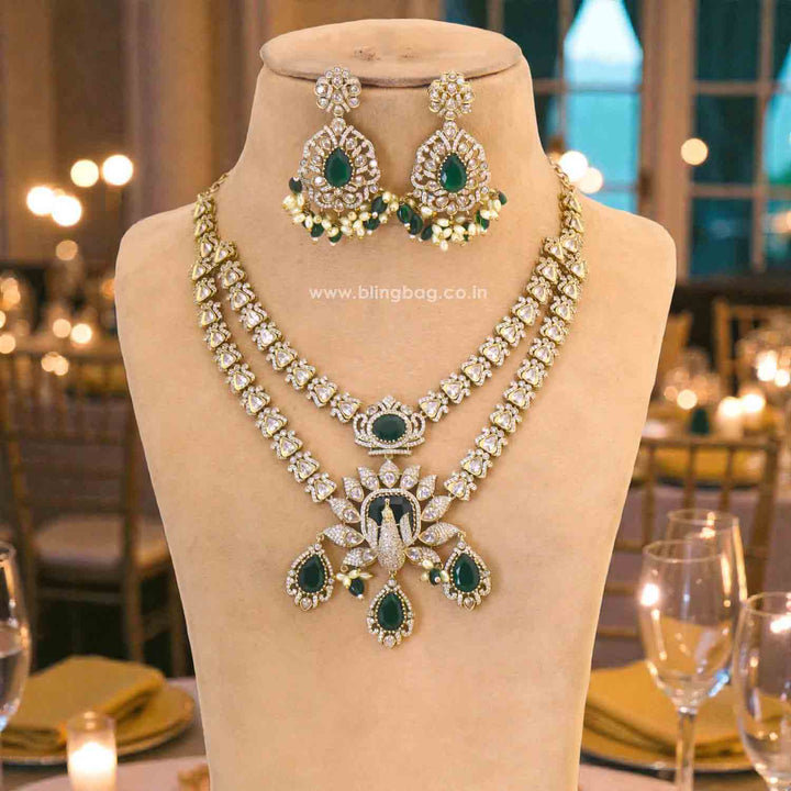 Emerald Felysia Victorian Jewellery Set - New Arrival