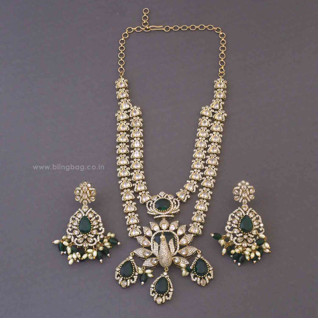 Emerald Felysia Victorian Jewellery Set - New Arrival