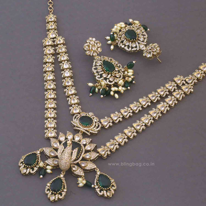 Emerald Felysia Victorian Jewellery Set - New Arrival