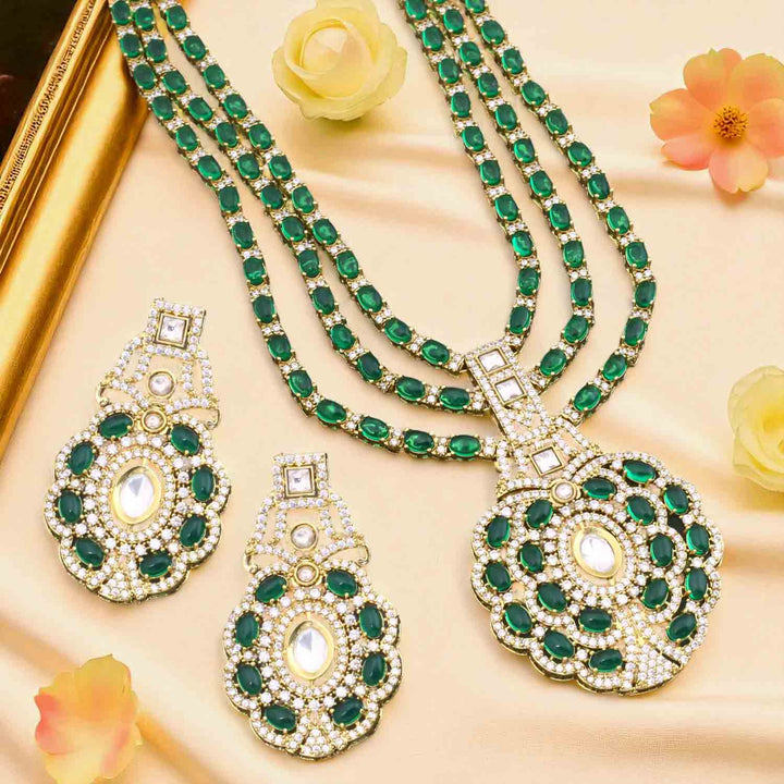 Emerald Florina Victorian Jewellery Set - New Arrival