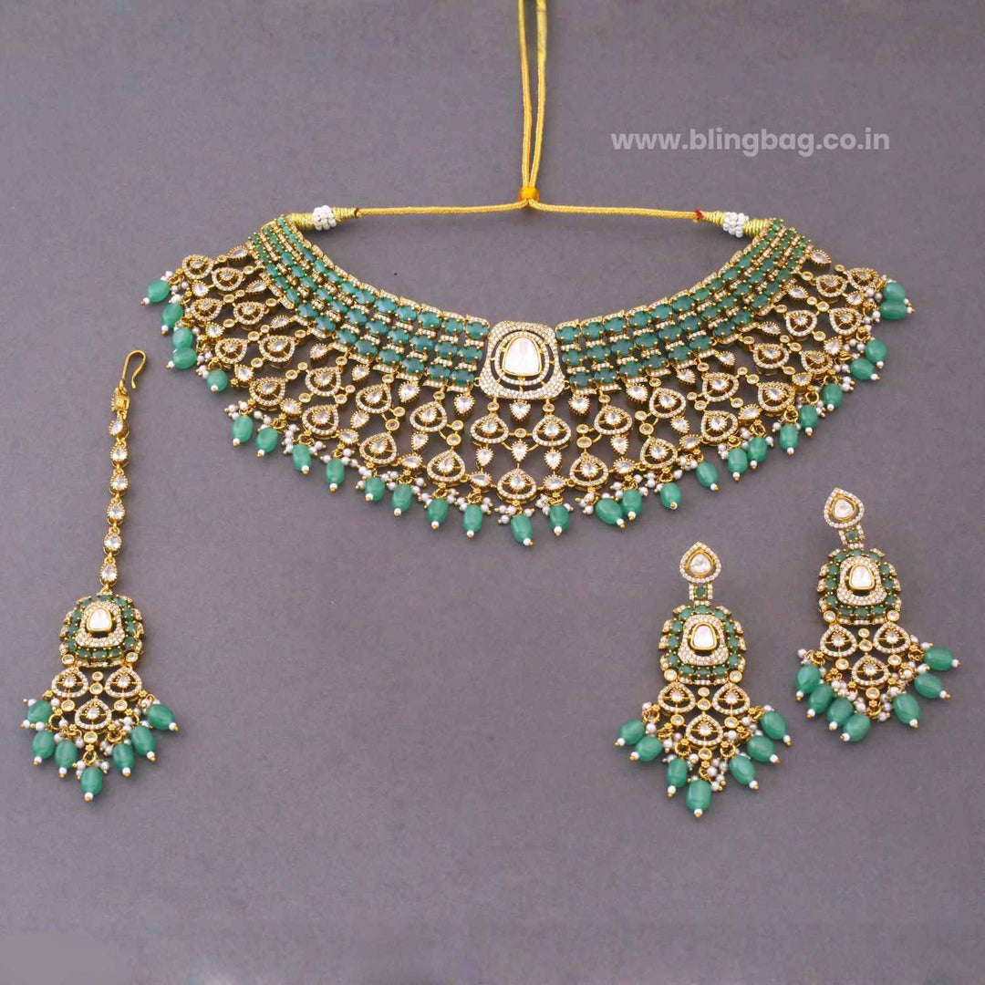 Emerald Florisse Victorian Jewellery Set - New Arrival