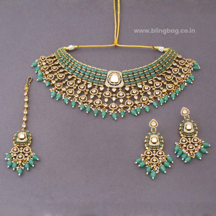 Emerald Florisse Victorian Jewellery Set - New Arrival