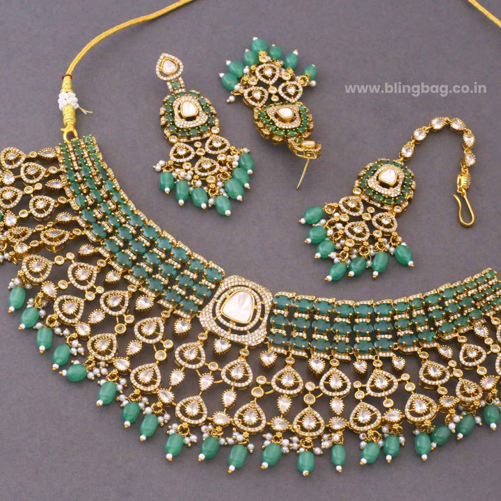Emerald Florisse Victorian Jewellery Set - New Arrival