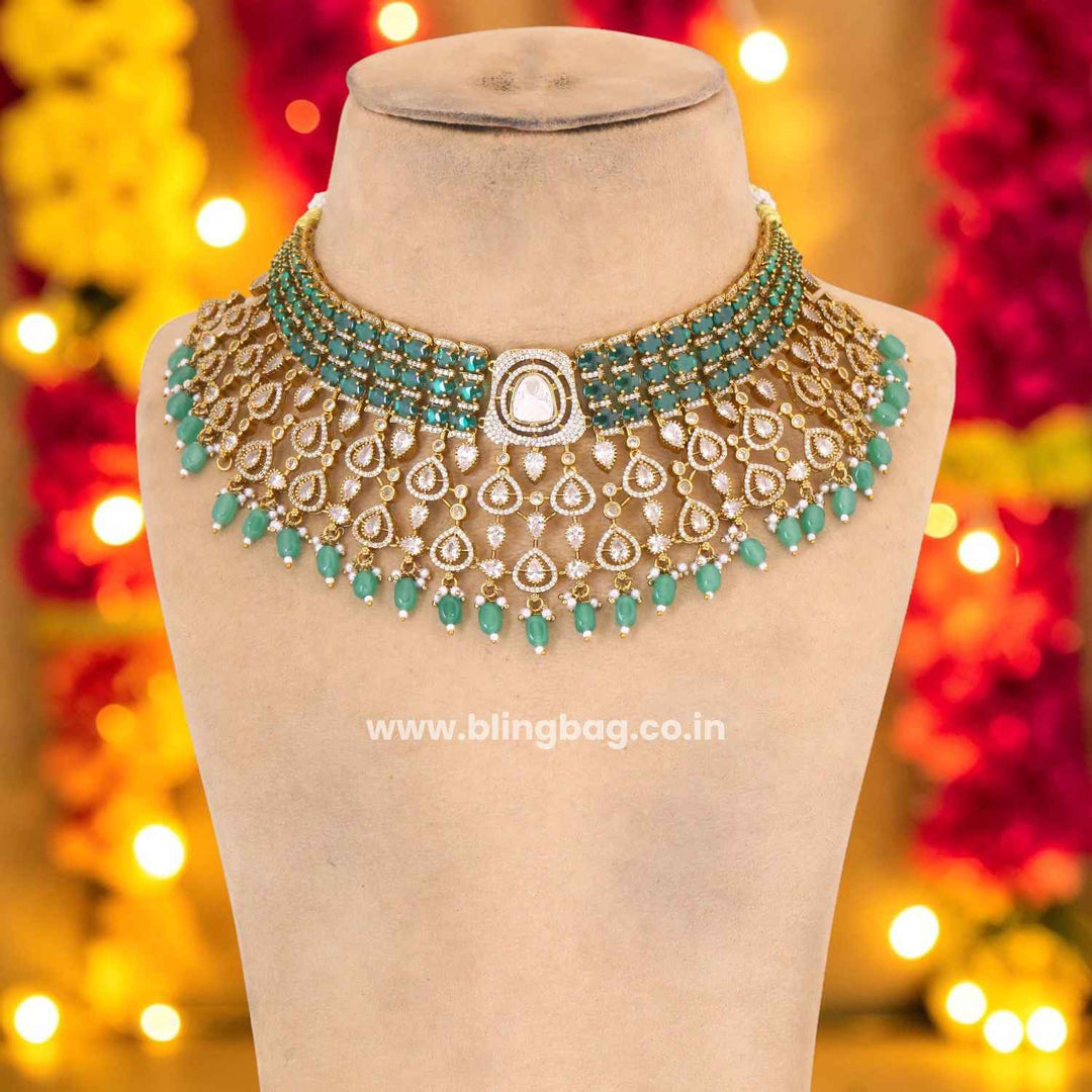 Emerald Florisse Victorian Jewellery Set - New Arrival